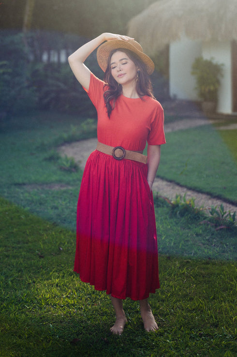 Bela Padilla x Get Spotted: Diane Tshirt Maxi Dress